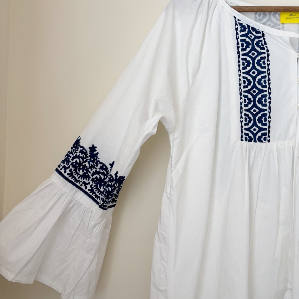 Roller Rabbit Mona Border Maricruz Dress XL Resortwear - Picture 5 of 9